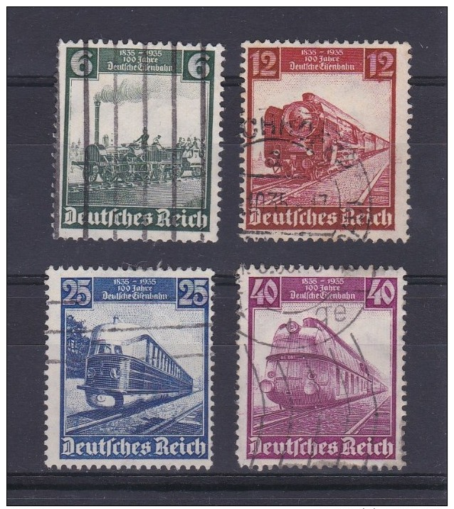 Allemagne - Deutfches Reich - N° 539 à 542 Oblitérés - Cote = 8.00€ - Gebraucht