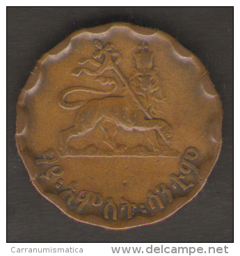 ETIOPIA 25 CENTS EE1936 - Aethiopien