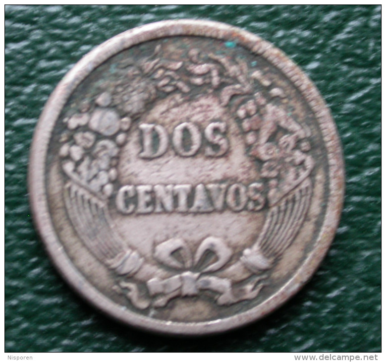 Dos Centavos 1864 -Republica Peruana - Peru