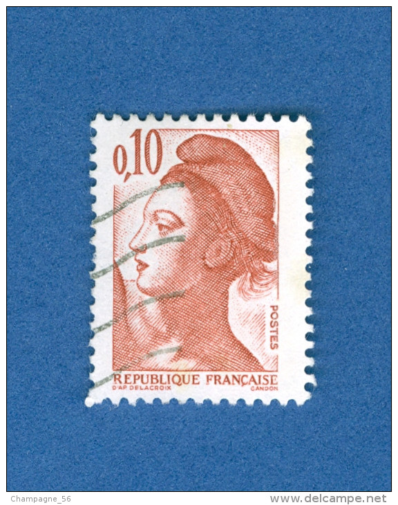 1982 N° 2179 ) LIBERTÉ DE GANDON PHOSPHORESCENTES OBLITÉRÉ - Used Stamps