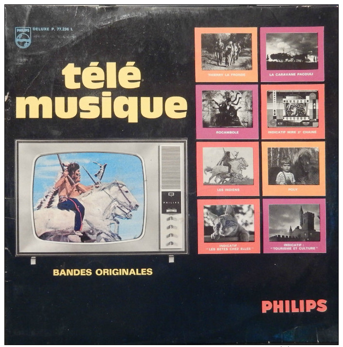 Compilation 33t. LP B.O. FILMS TV *télé Musique* - Música De Peliculas