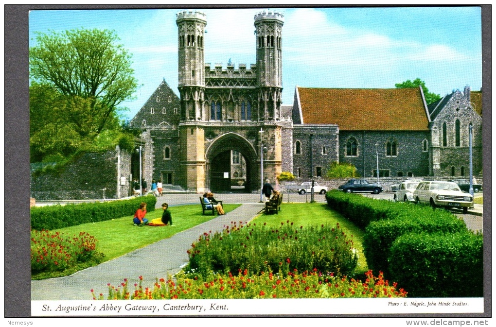 CANTERBURY ST AUGUSTINE'S ABBEY GATEWAY FP NV SEE 2 SCANS - Canterbury