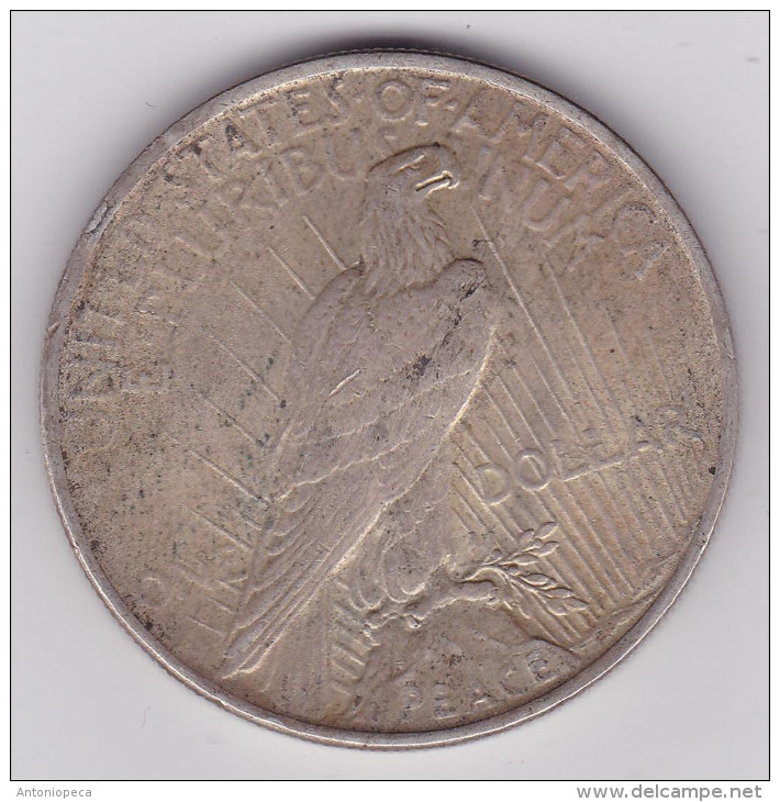 UNITED STATES 1924 Peace Silver Dollar - 1921-1935: Peace (Paix)