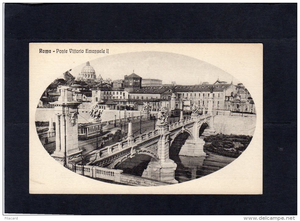 57766  Italia,   Roma,  Ponte Vittorio Emanuele II,    NV - Bridges