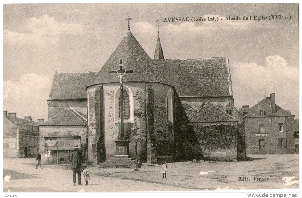 AVESSAC: Abside De L'Eglise (XVIème Siècle) - Other & Unclassified