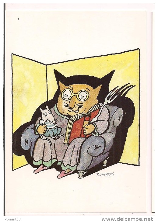 Tomi UNGERER - 1994 - Pour Le Salon Du Livre De La Jeunesse2004 - Chat Et Souris - - Ungerer