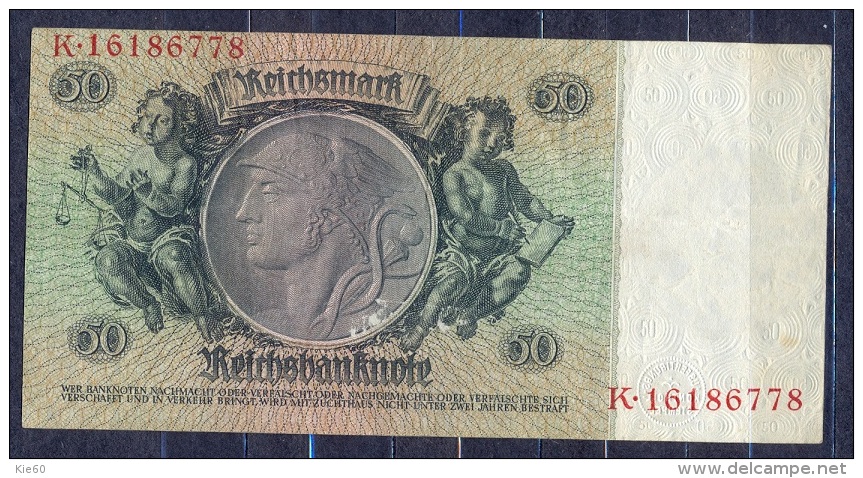 Germany - 1933 -50 Mark....A/K.. ..P182a,  R175b,..,XF+ - 50 Reichsmark