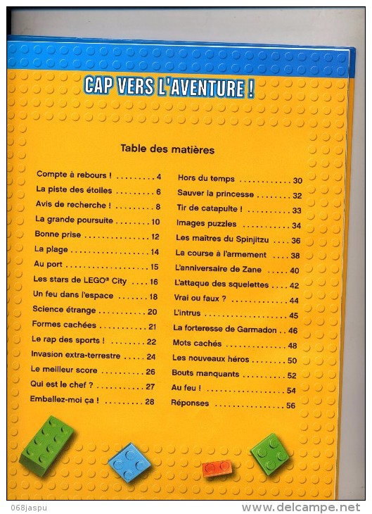 Livre Jeu Lego - Non Classificati