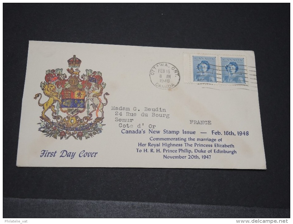 CANADA - Lettre 1er Jour Année 48 - A étudier - P14889 - ....-1951