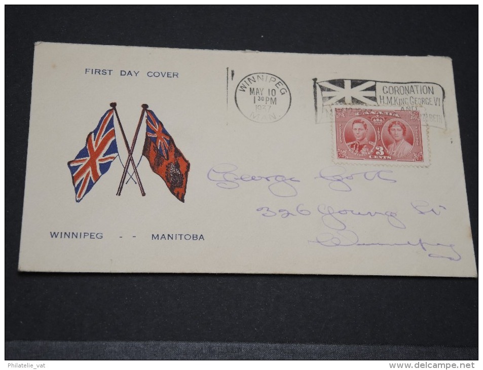 CANADA - Lettre 1er Jour Année 37 - A étudier - P14893 - ....-1951