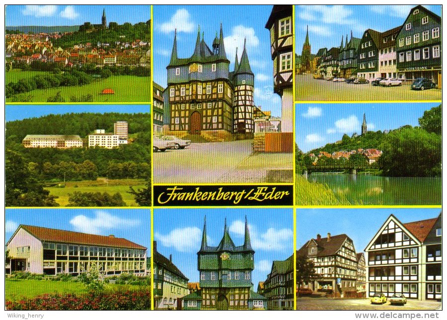Frankenberg / Eder - Mehrbildkarte 3 - Frankenberg (Eder)