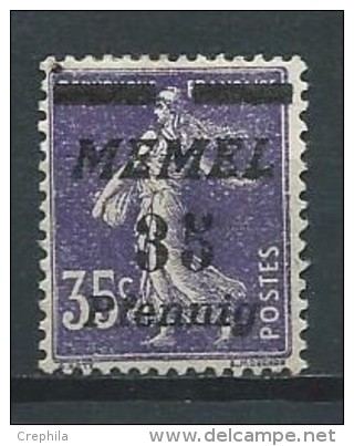 Allemagne - Plébiscite - Memel -1922 -  Michel 64 - Neuf ** - Other & Unclassified