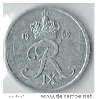 2 ØRE FROM 1969 - Danemark