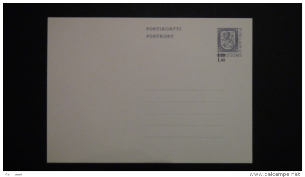 Finland - 1984 - Mi: P 149* - Postal Stationery - Look Scan - Ganzsachen