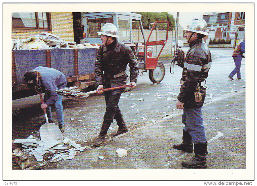 Métiers -  Sapeurs-Pompiers - Déblaiement Suite Tempête - Bapaume 62 - Sapeurs-Pompiers