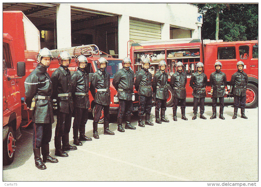 Métiers - Sapeurs-Pompiers / Canteleu 76  Fourgon Pompe Tonne / Malaunay Manoeuvres / Brigade Deville Les Rouen - Sapeurs-Pompiers