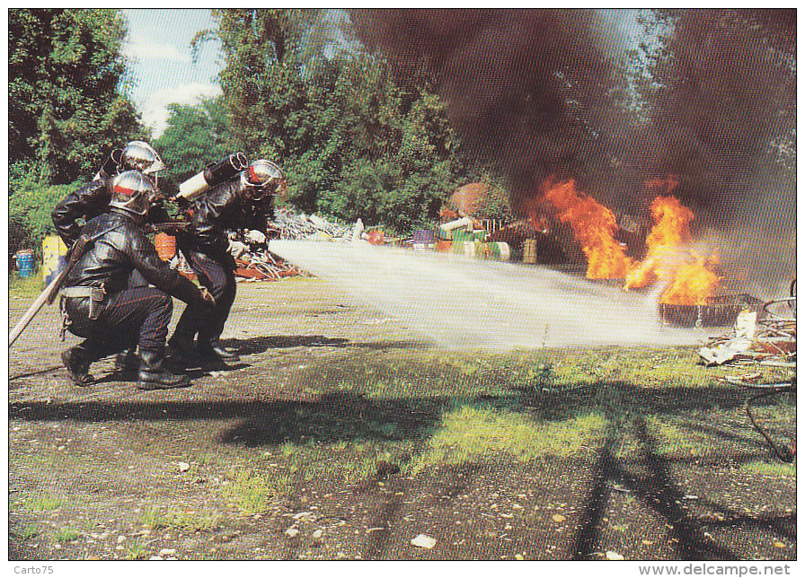 Métiers - Sapeurs-Pompiers / Canteleu 76  Fourgon Pompe Tonne / Malaunay Manoeuvres / Brigade Deville Les Rouen - Sapeurs-Pompiers