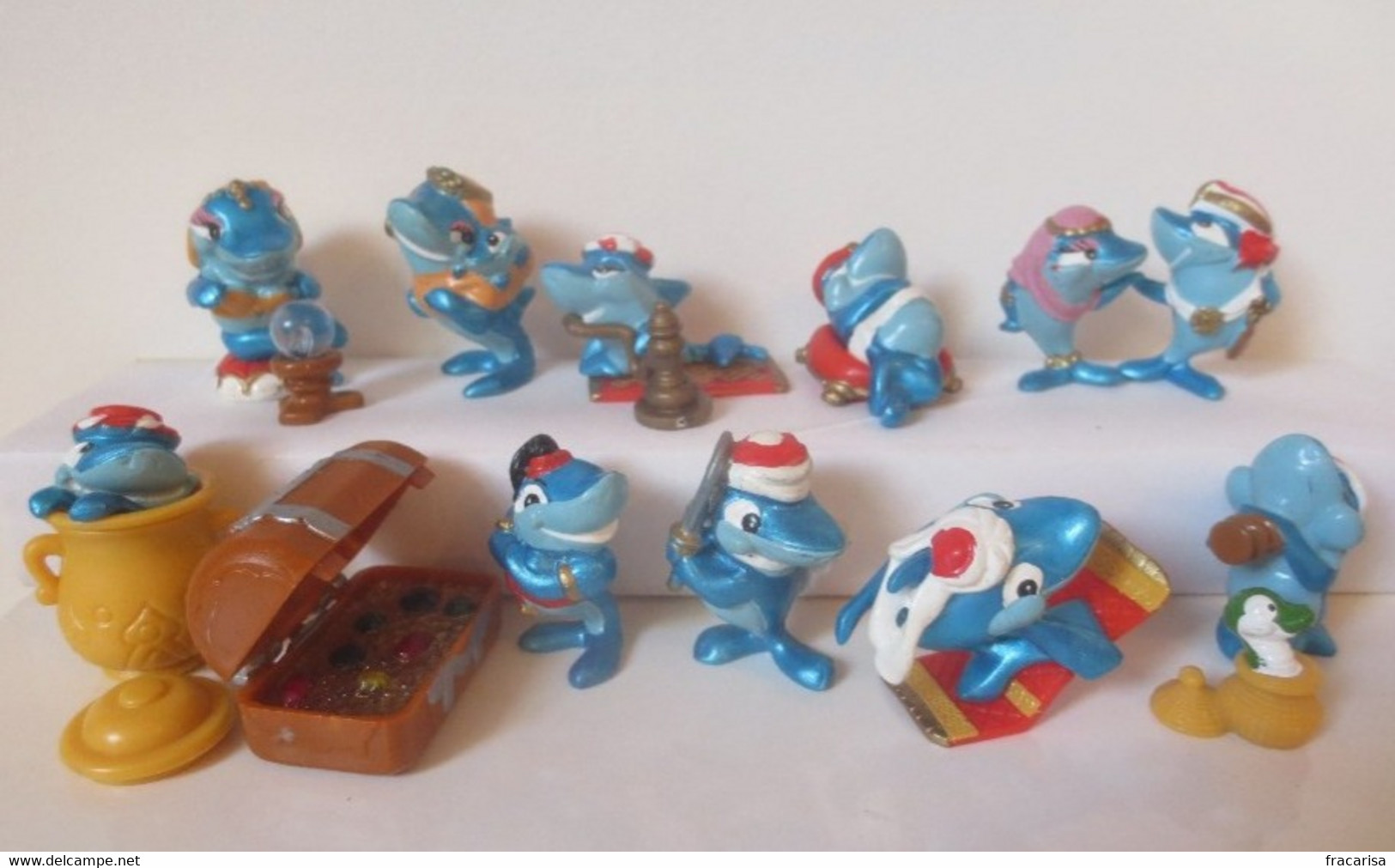 KINDER SURPRISE: SÉRIE SQUALIBABA - Monoblocs