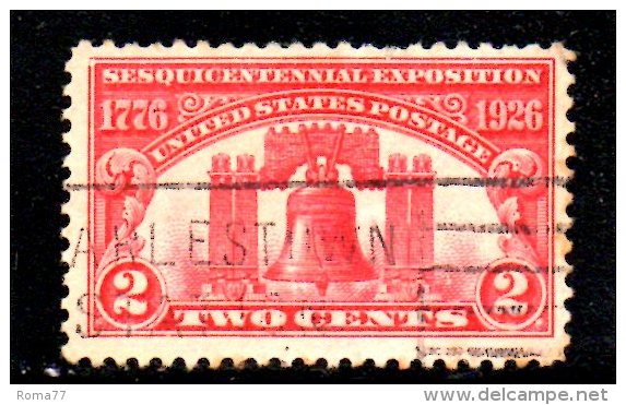 Y1587 - STATI UNITI USA 1926 - Serie  N. 434   Usato . Indipendenza - Usati