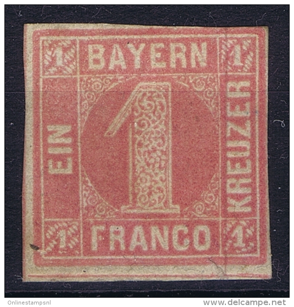 BAYERN:  Mi Nr 3, Yvert 4  1850 - Postfris