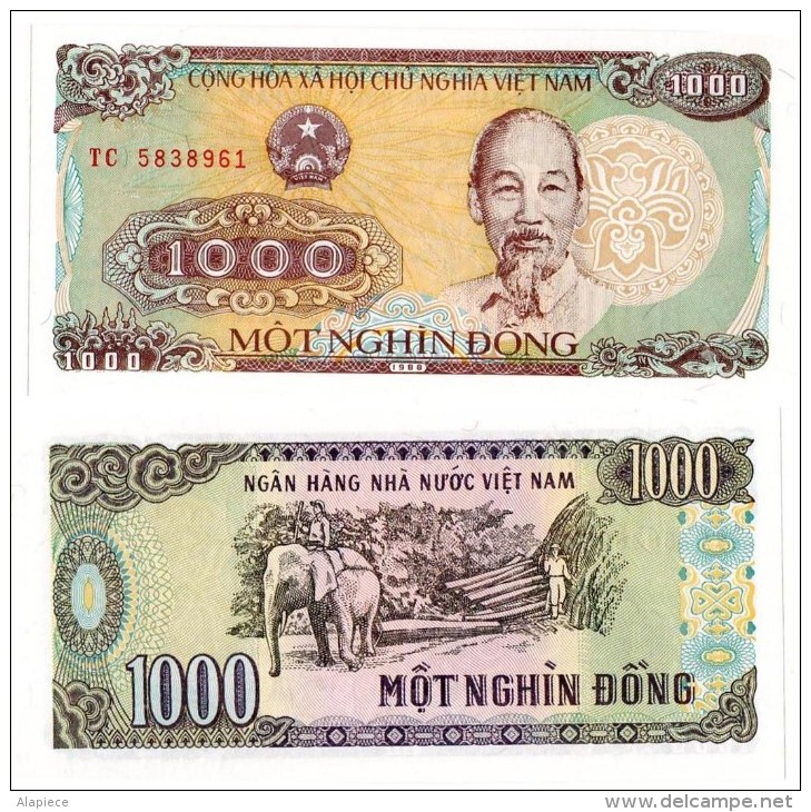 Viêt-Nam - 1000 Dong 1988 (UNC) - Vietnam