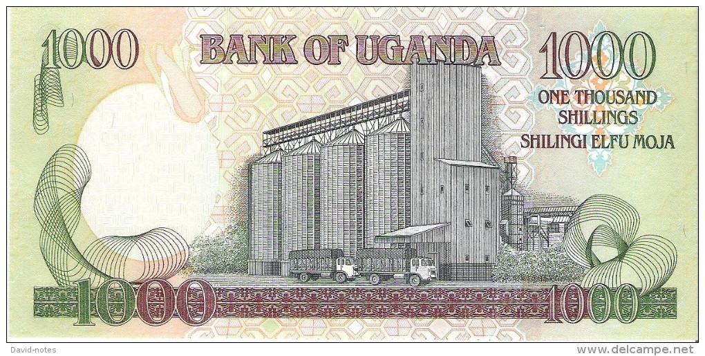 Uganda - Pick 43a - 1000 Shillings 2005 - Unc - Uganda