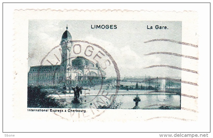 Vignette - Limoges - La Gare - Tourism (Labels)