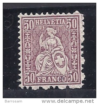 Switzerlan1881:Michel 43 Mnh** - Neufs