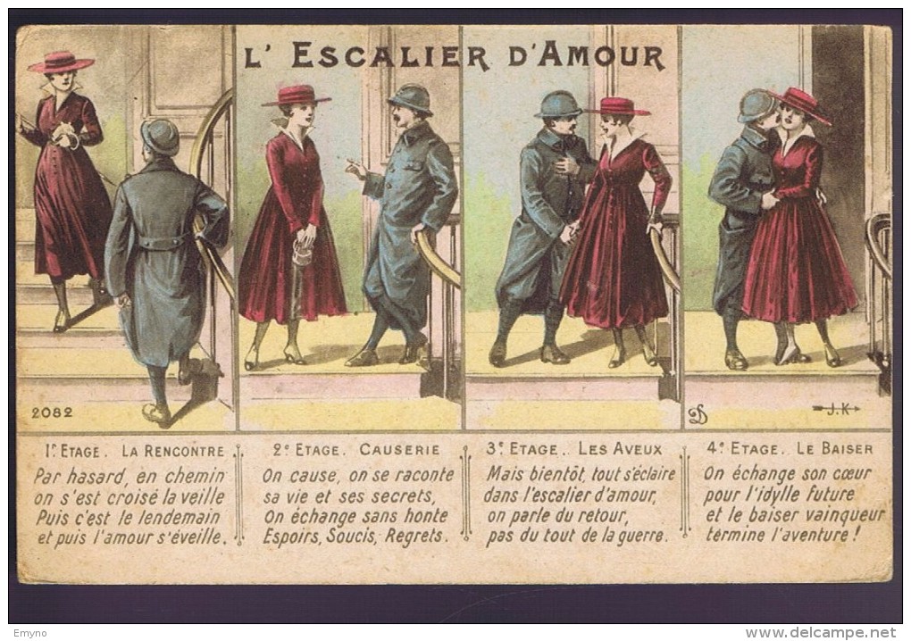 L'escalier D'amour , Edition J.K. 2082 - Humor