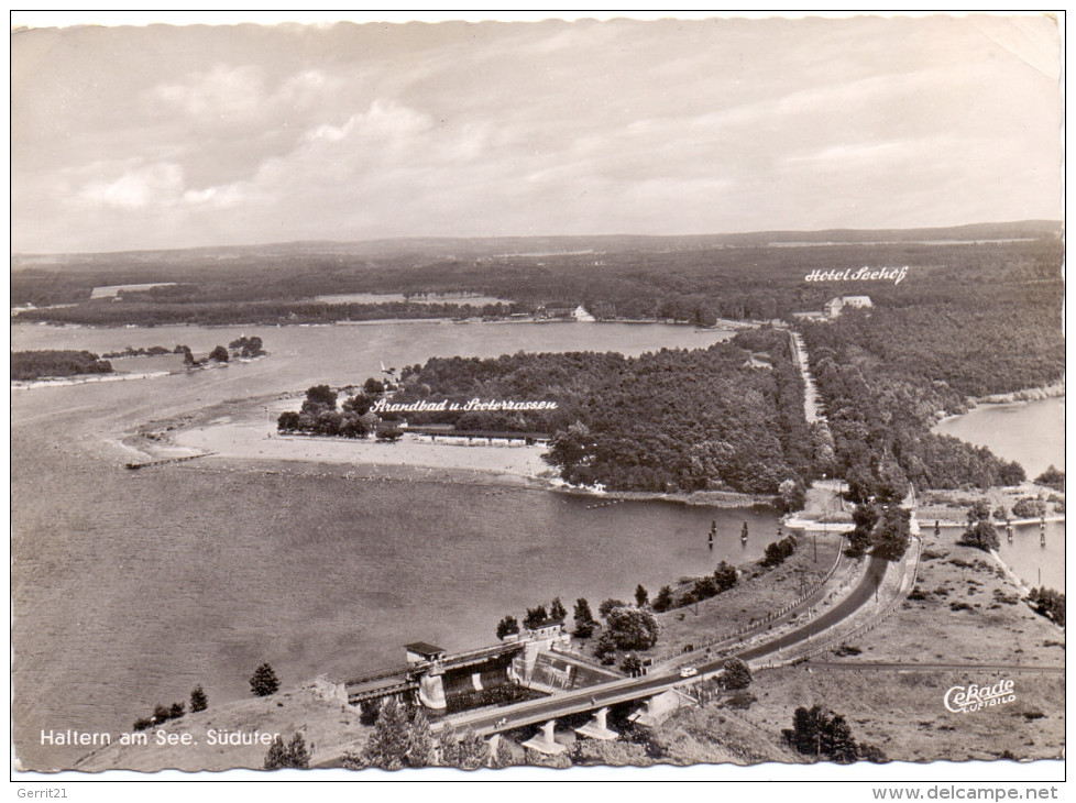 4358 HALTERN, Hotel Seehof, Luftaufnahme - Haltern