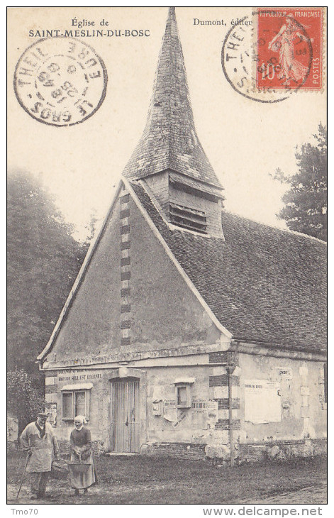 [027] Eure - Saint Meslin Du Bosc , Eglise - Other & Unclassified