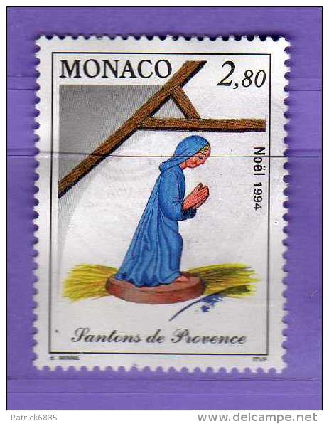 Monaco ° 1994 - Yvert. 1957 -  NOEL.   Vedi Descrizione. - Oblitérés