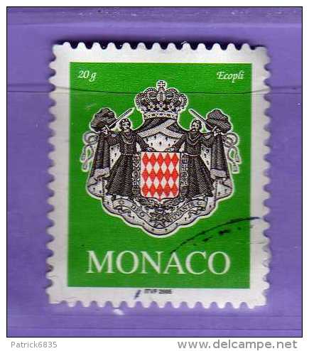 Monaco ° 2005 - Yvert. 2502 -  Sans Valeur.   Vedi Descrizione. - Oblitérés