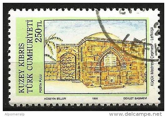 Turkish Cyprus 1991 - Mi. 305 O, Kucuk Medrese Well Lefkosa | Architecture | Buildings | Spring | Historical Wells - Used Stamps