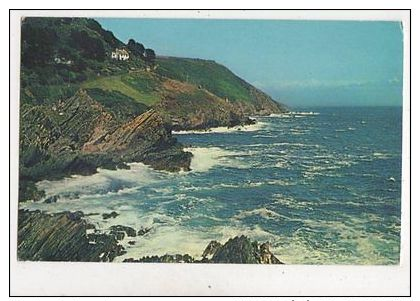 Coastline At Polperro Cornwall Postcard 921a - Autres & Non Classés