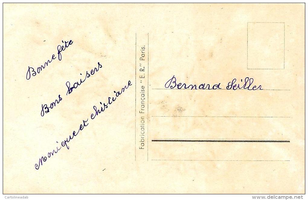 [DC2499] CARTOLINA - ST. NICOLAS - FIORI - Non Viaggiata - Old Postcard - Fiori