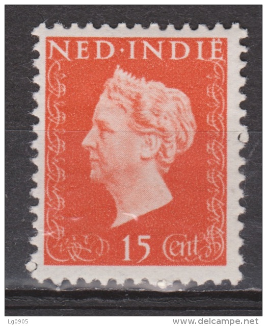 Nederlands Indie Netherlands Indies Dutch Indies 337 MLH ; Koningin, Queen, Reine ,reina Wilhelmina 1948 - Niederländisch-Indien