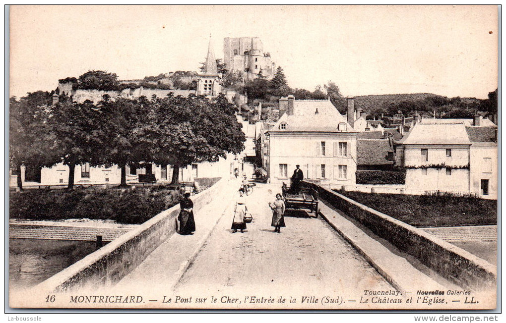 41 MONTRICHARD -- Le Pont Sur Le Cher - Entrée De Ville --- - Montrichard