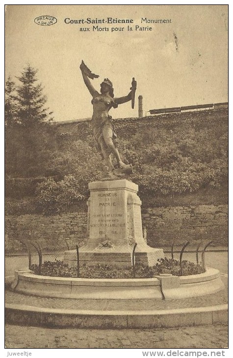 Court Saint Etienne Monument Aux Morts Pour La Patrie  (2000) - Monuments