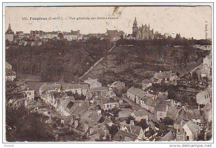 LOT DE 17 CARTES DE FOUGERES . CORRESPONDANCE DU SOLDAT LALLEMENT PENDANT LA GUERRE DE 1914.1918.6iéme escadron du train