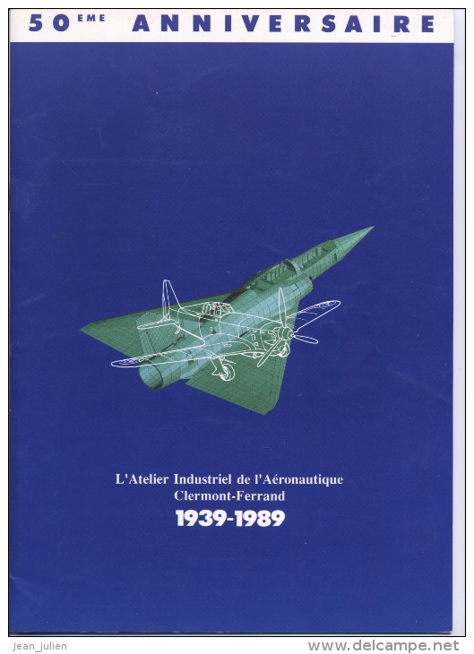 63  -  MILITARIA  -  MINISTERE DES ARMEES  - A.I.C.L.  -  A.I.A. CLERMONT FERRAND - Spéciale Cinquantenaire - Otros & Sin Clasificación