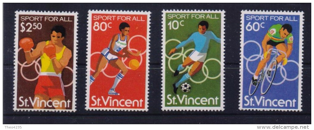 ST.VINCENT  STAMPS OLYMPIC GAMES MOSCOW -MNH-COMPLETE SET (43) - Sommer 1980: Moskau