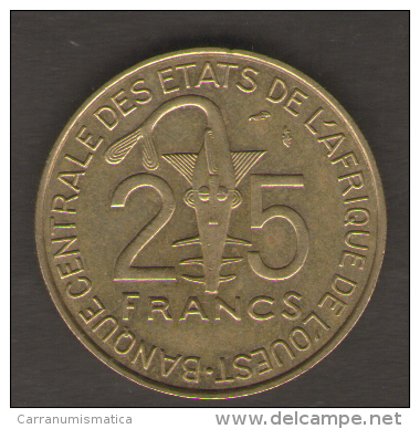 ETATS DE L´AFRIQUE DEL´OVEST 25 FRANCS 1984 - Altri – Africa