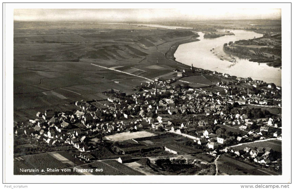 Allemagne - Nierstein Am Rhein Vom Flugzeug Aus - Nierstein