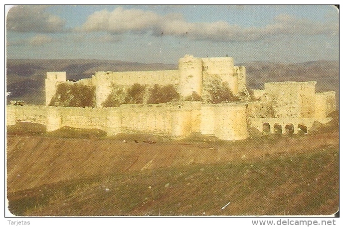 TARJETA DE SIRIA DE 500 POUNDS DE UN CASTILLO (CASTLE) - Siria