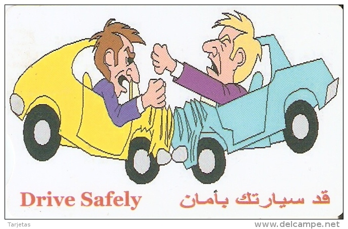 TARJETA DE SIRIA DE 350 POUNDS DE DRIVE SAFELY (ACCIDENTE DE COCHE) - Siria