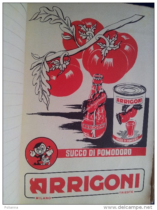 M#0M40 LIBRO DI CASA DOMUS Omaggio IST.NAZ.ASSICURAZIONI 1951/PUBBLICITA' ARRIGONI-MOTTA-CHIANTI MELINI/SEGNALIBRO - Huis En Keuken