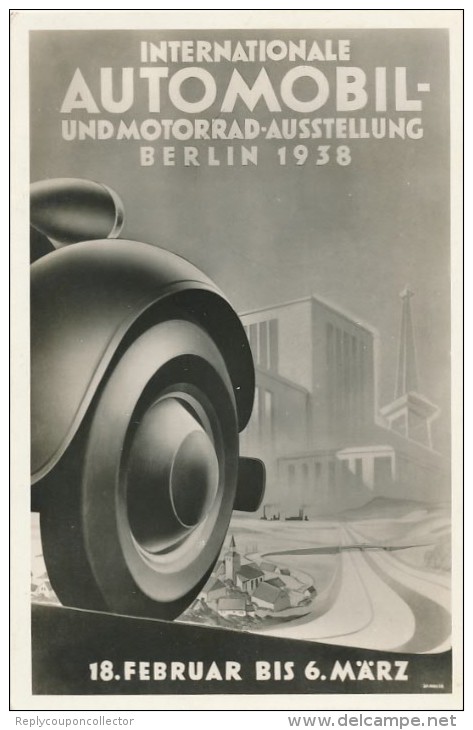 BERLIN - 1938 , Internationale Automobil- Und Motorrad-Ausstellung - Otros & Sin Clasificación