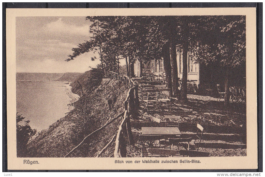 GERMANY,  SELLIN  , OLD POSTCARD - Sellin