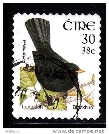 Ireland Used Scott #1319A 30p (38c) Blackbird - Coil - Birds - Used Stamps